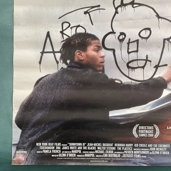 Jean Michel Basquiat Downtown 81 Movie Poster